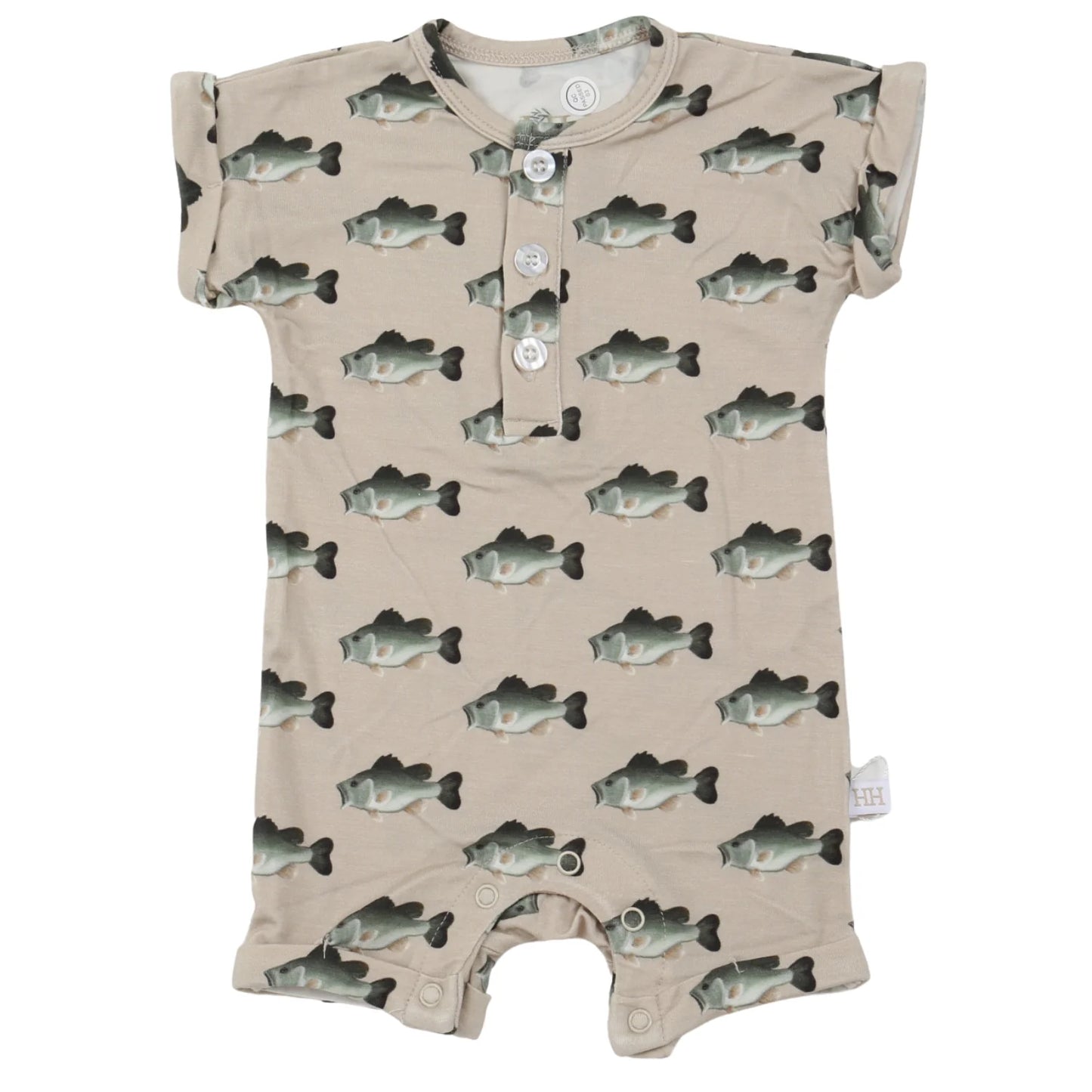 Hamner Hill Bass Button Romper