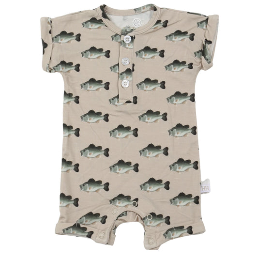 Hamner Hill Bass Button Romper