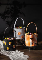 Mud Pie Ghost Beaded Halloween Bucket