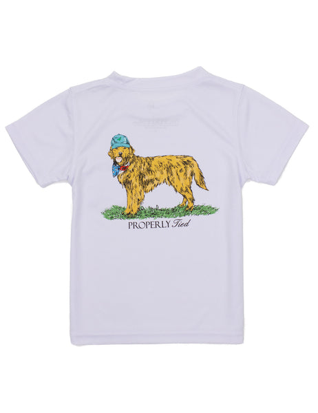 Properly Tied American Pup Performance Tee