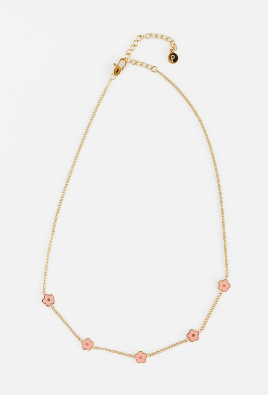 Pip Pop Post Petite Flower Necklace