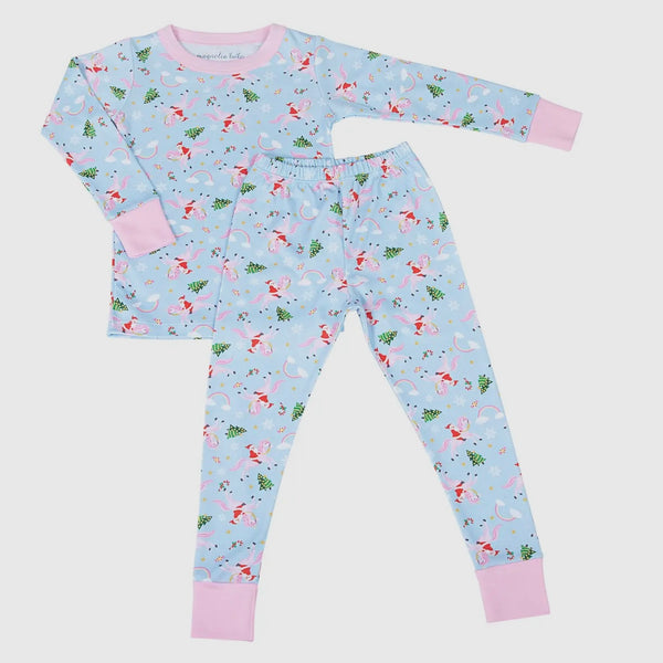 Magnolia Baby Merry Unicorn PJ Set