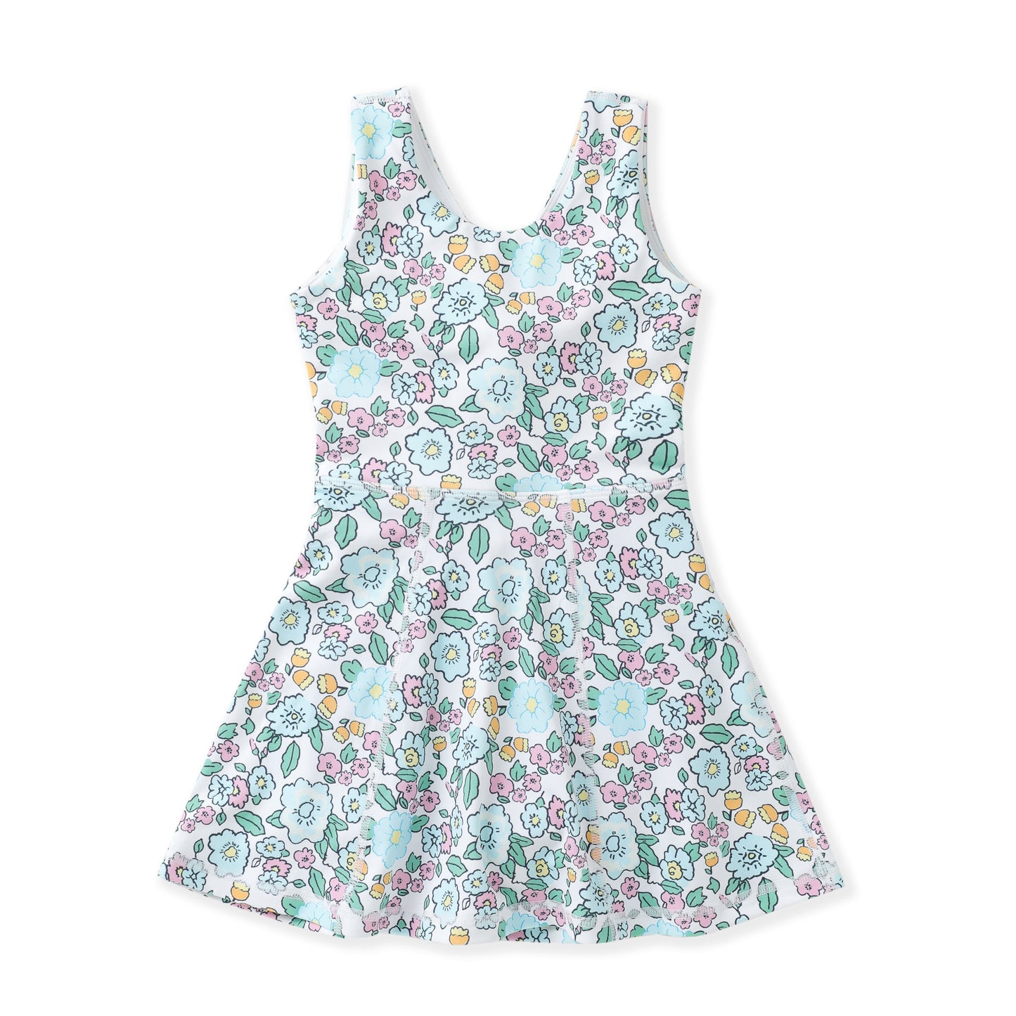 Swoon Baby Aqua Bloom Dress