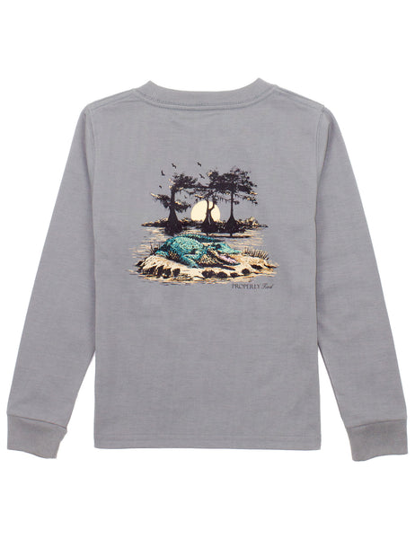 Properly Tied Bayou Gator LS Tee