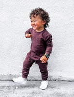 Little Bipsy Huckleberry Waffle Jogger