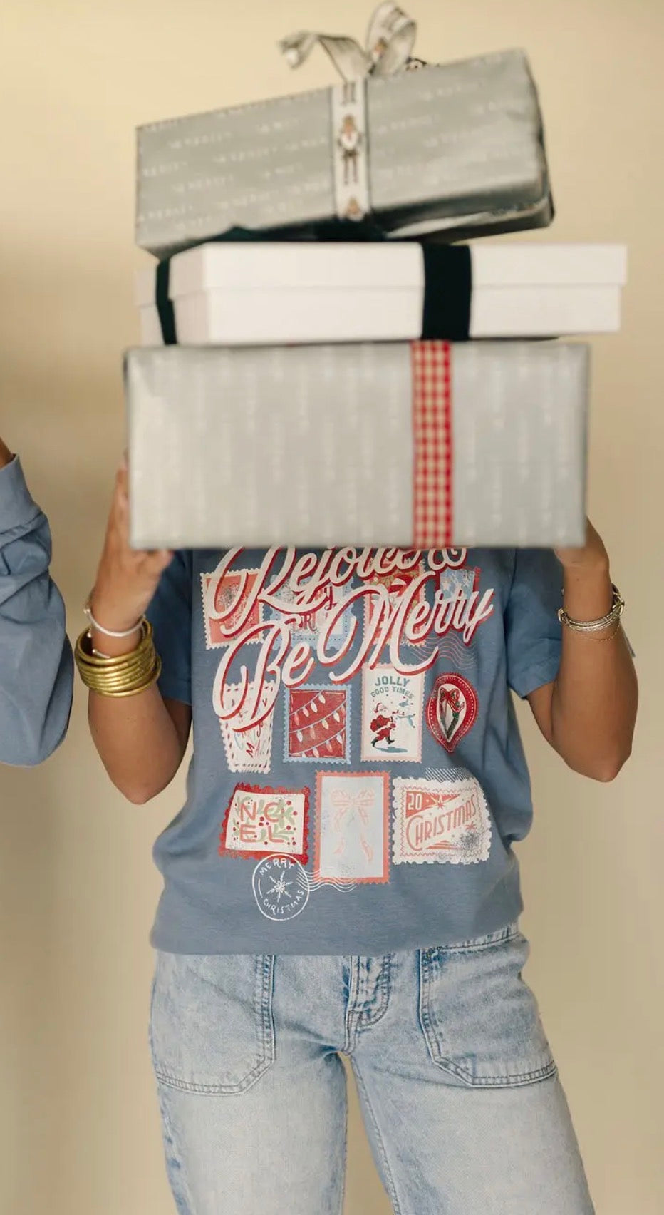 Rejoice & Be Merry Tee