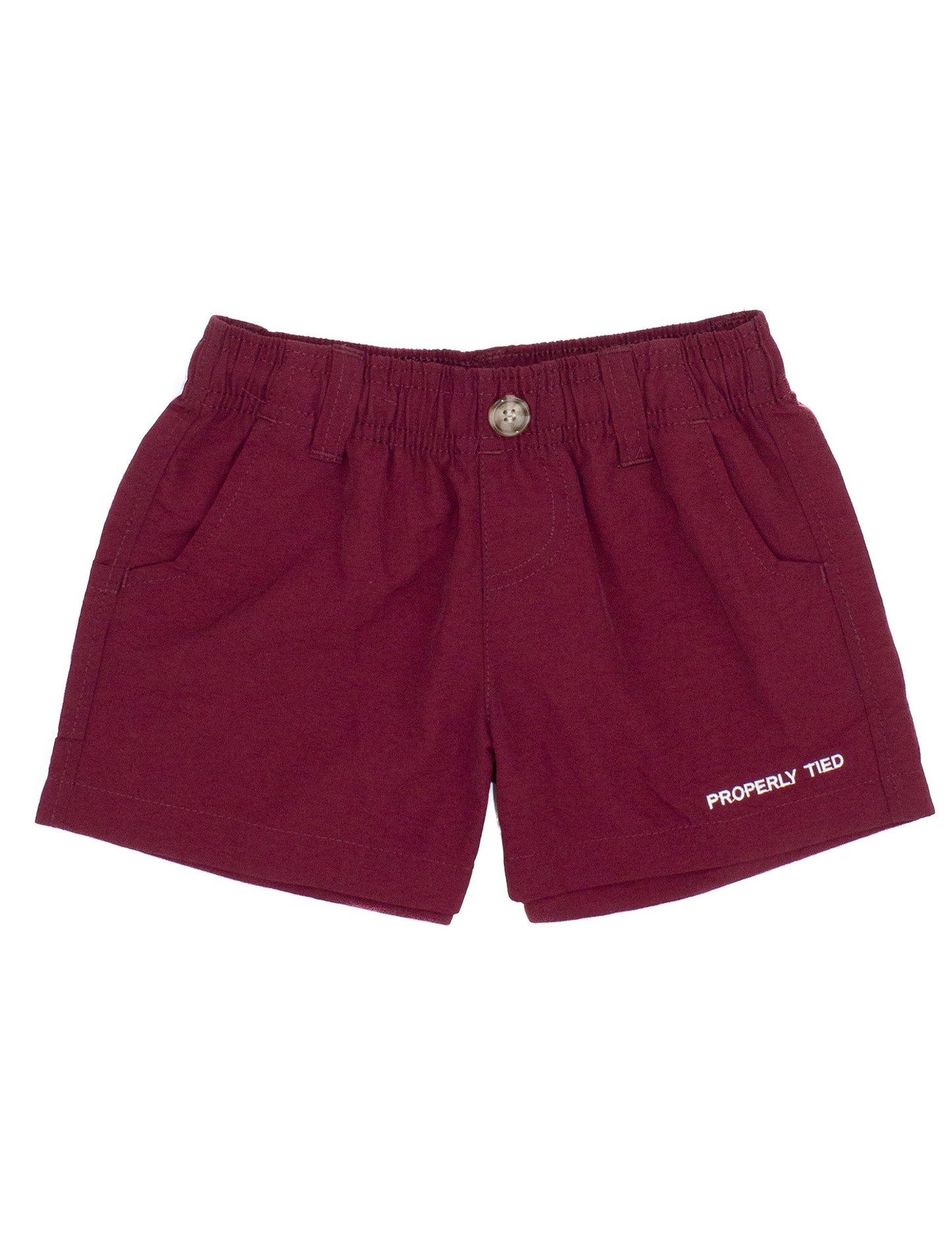 Properly Tied Maroon Mallard Short