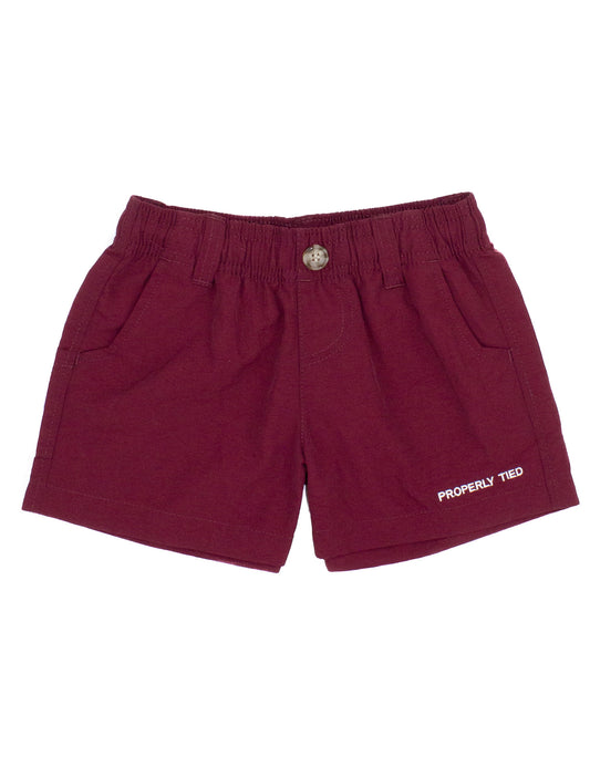 Properly Tied Maroon Mallard Short