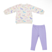 Angel Dear Unicorn Sweatshirt Legging Set