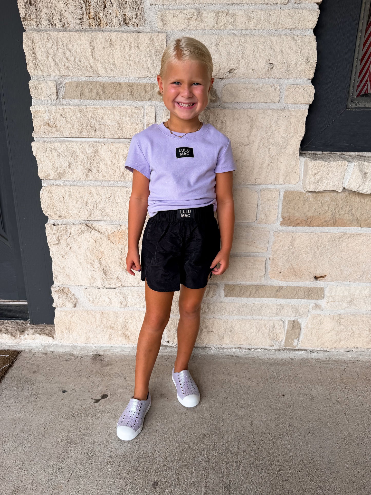 Lulu Mac Lavender Baby Doll Top