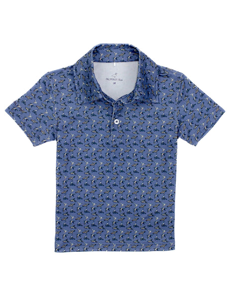 Properly Tied Flock Polo