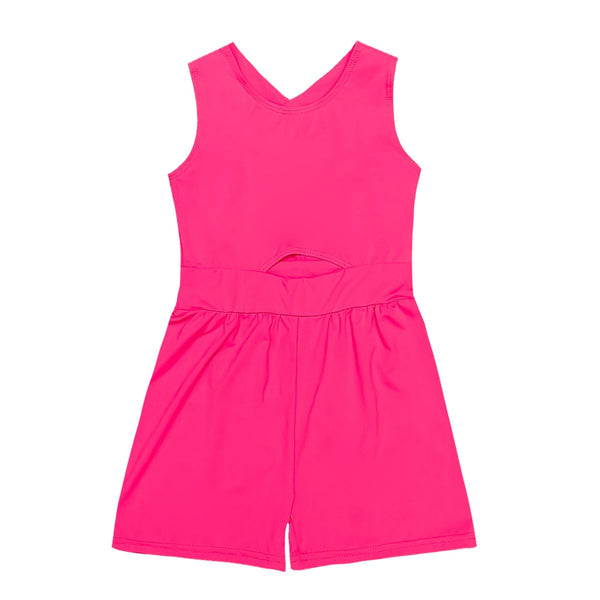 Belle Cher Hot Pink Romper