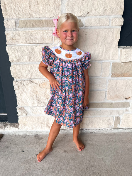 Poppy Kids Kelly Pumpkin Dress