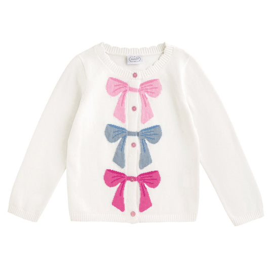 Mud Pie Multi Bow Cardigan