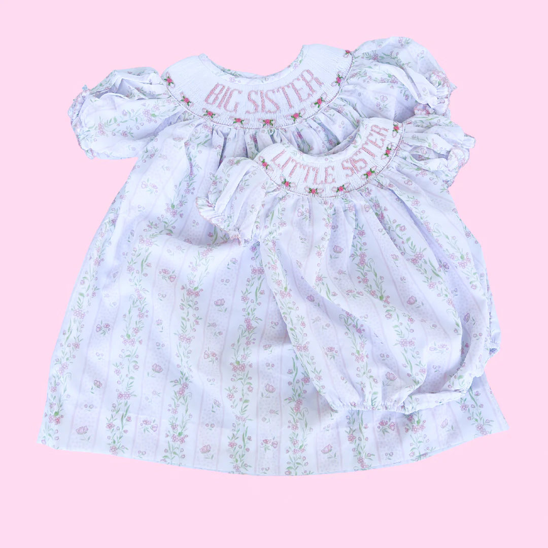 Poppy Kids Smocked Little Sister Bubble