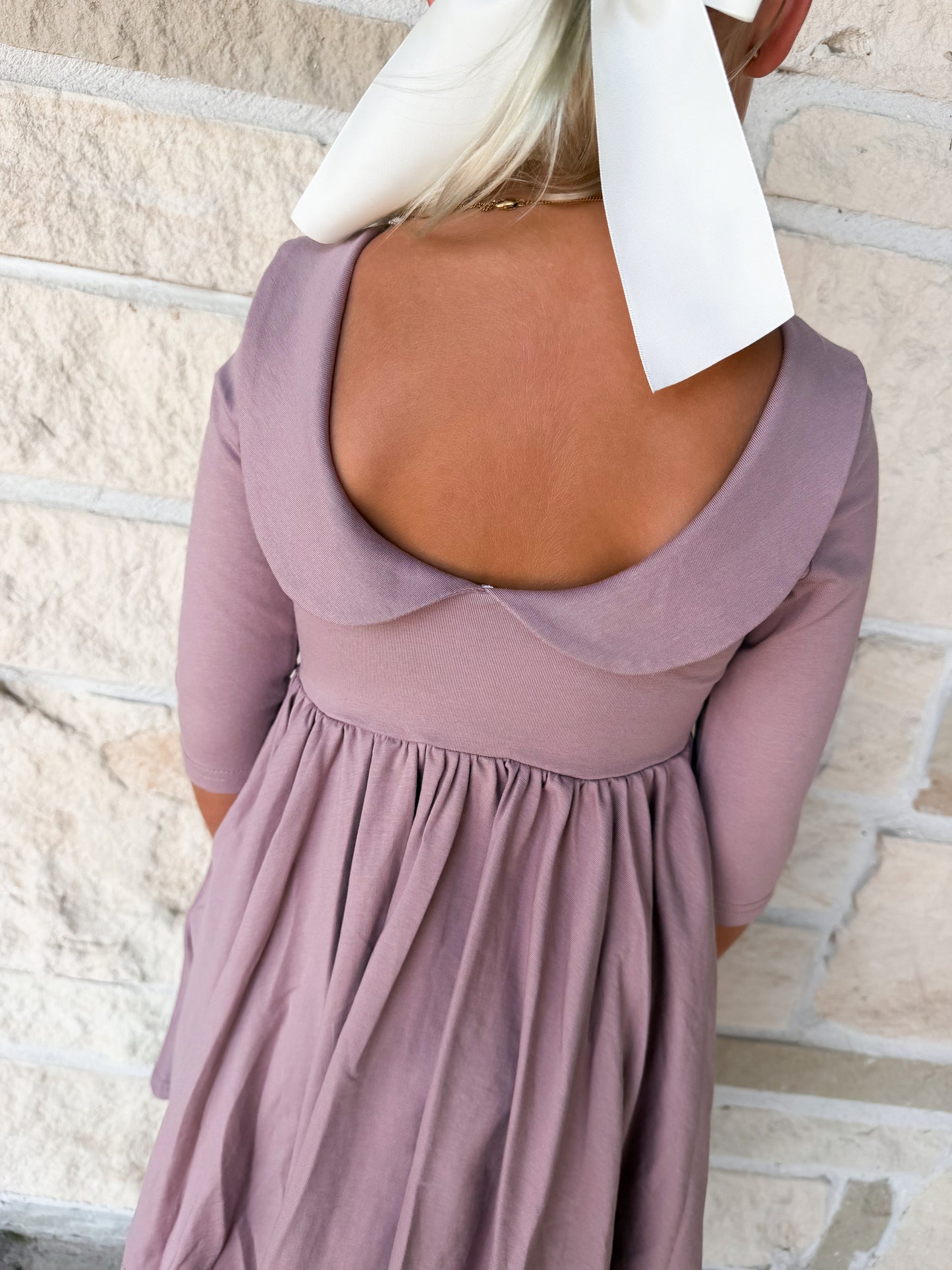 Ollie Jay Mauve Rubina Dress