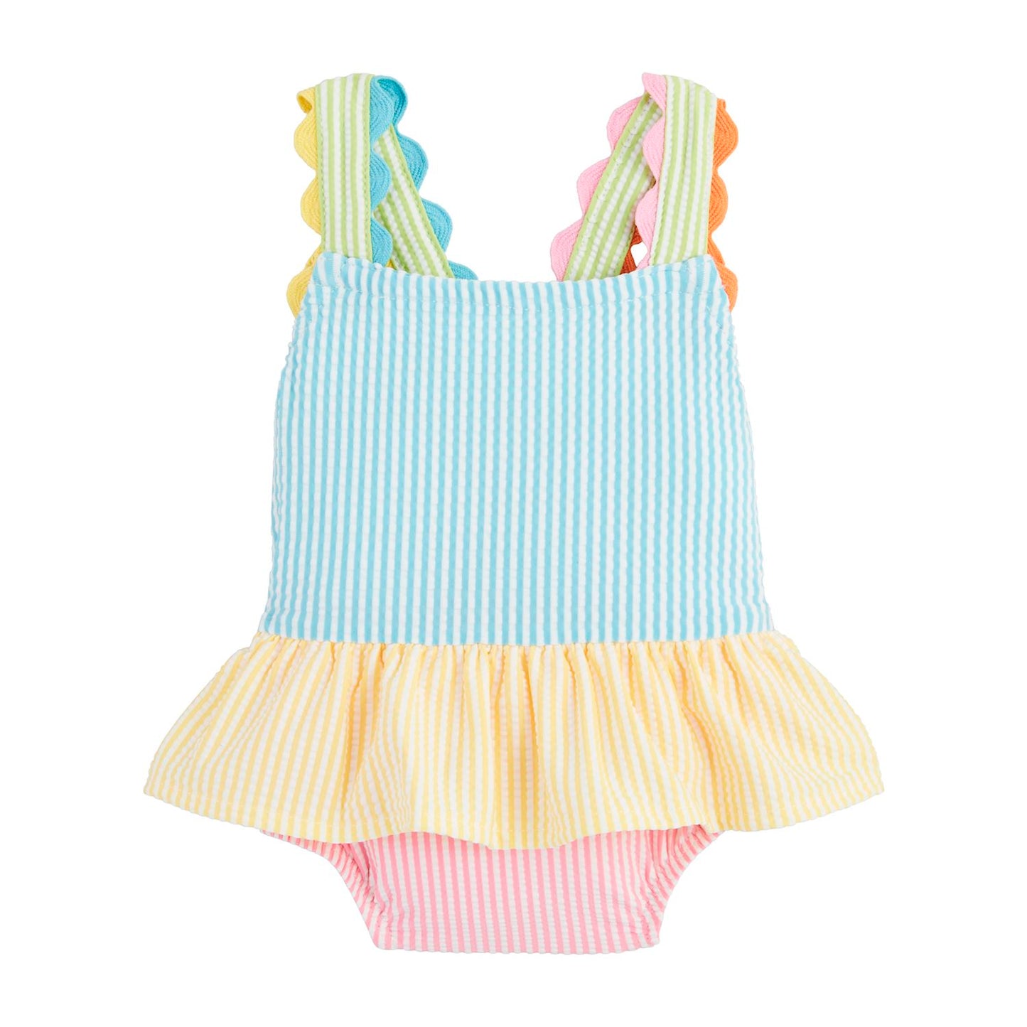 Mud Pie Seersucker Bow 1pc