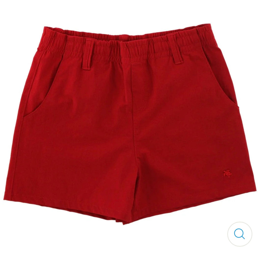 J Bailey Red Performance Short