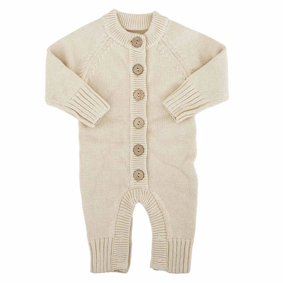 Caden Lane Sand Knit Sweater Romper