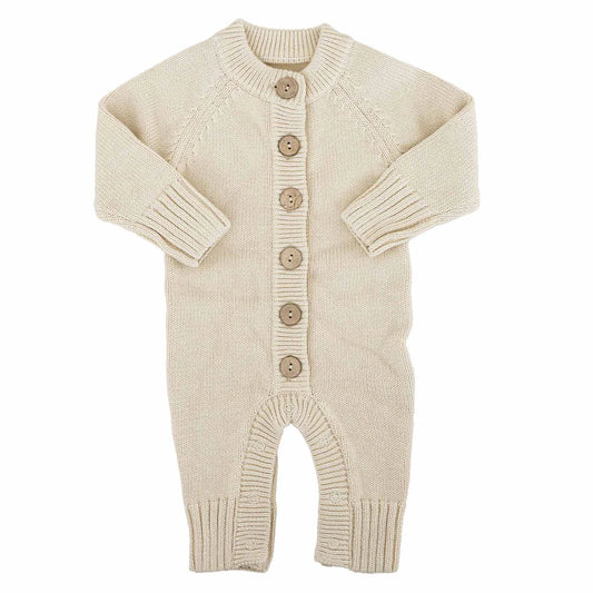 Caden Lane Sand Knit Sweater Romper