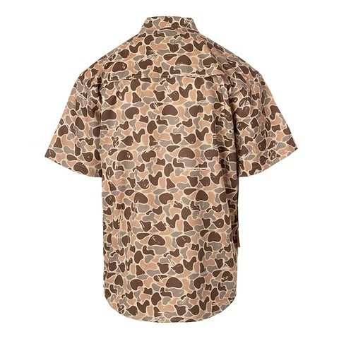 Fieldstone Woodlands Camo Button Down