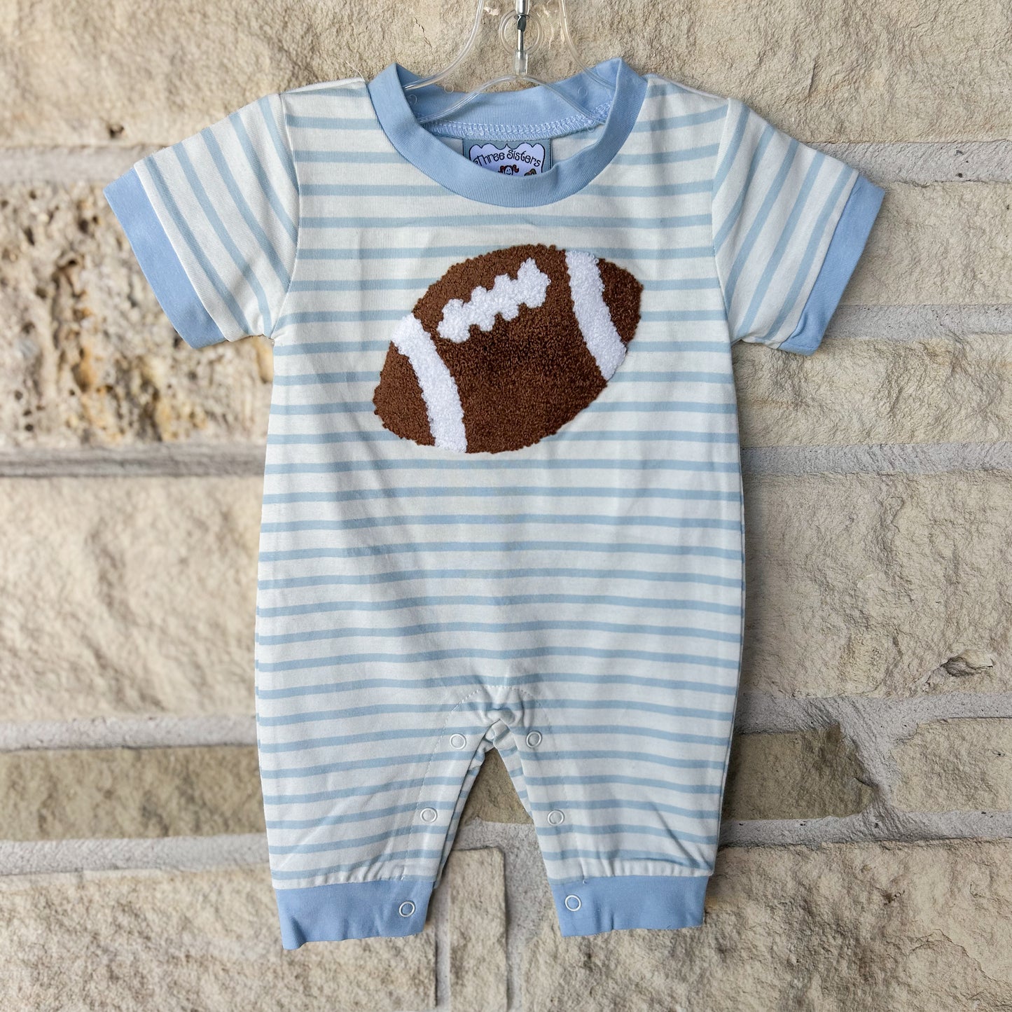 Three Sisters Football Romper