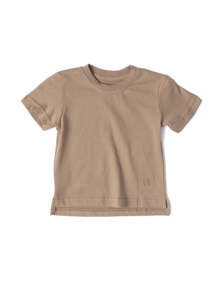 Little Bipsy Elevated Tee - Taupe
