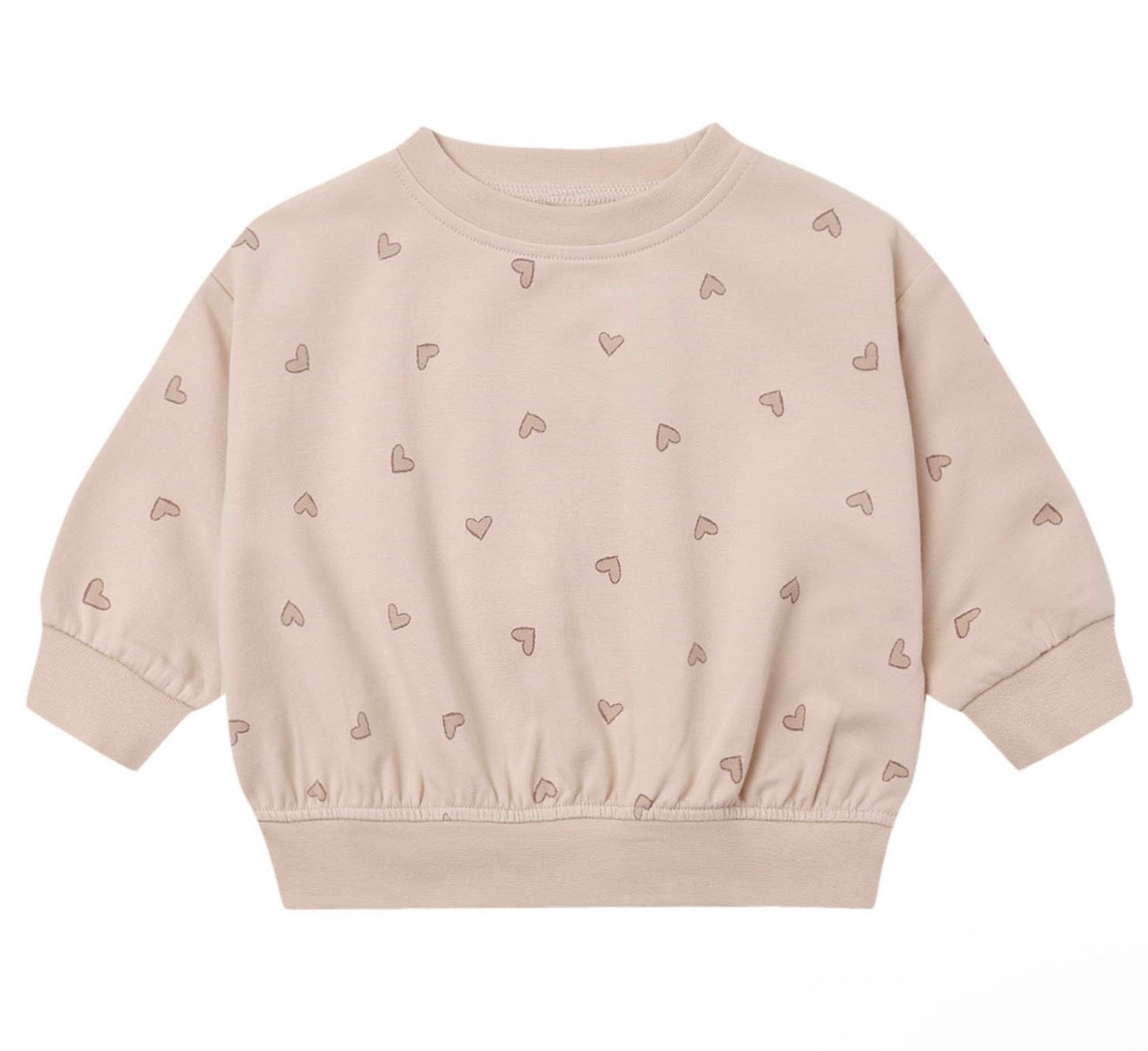 Quincy Mae Heart Sweat Set