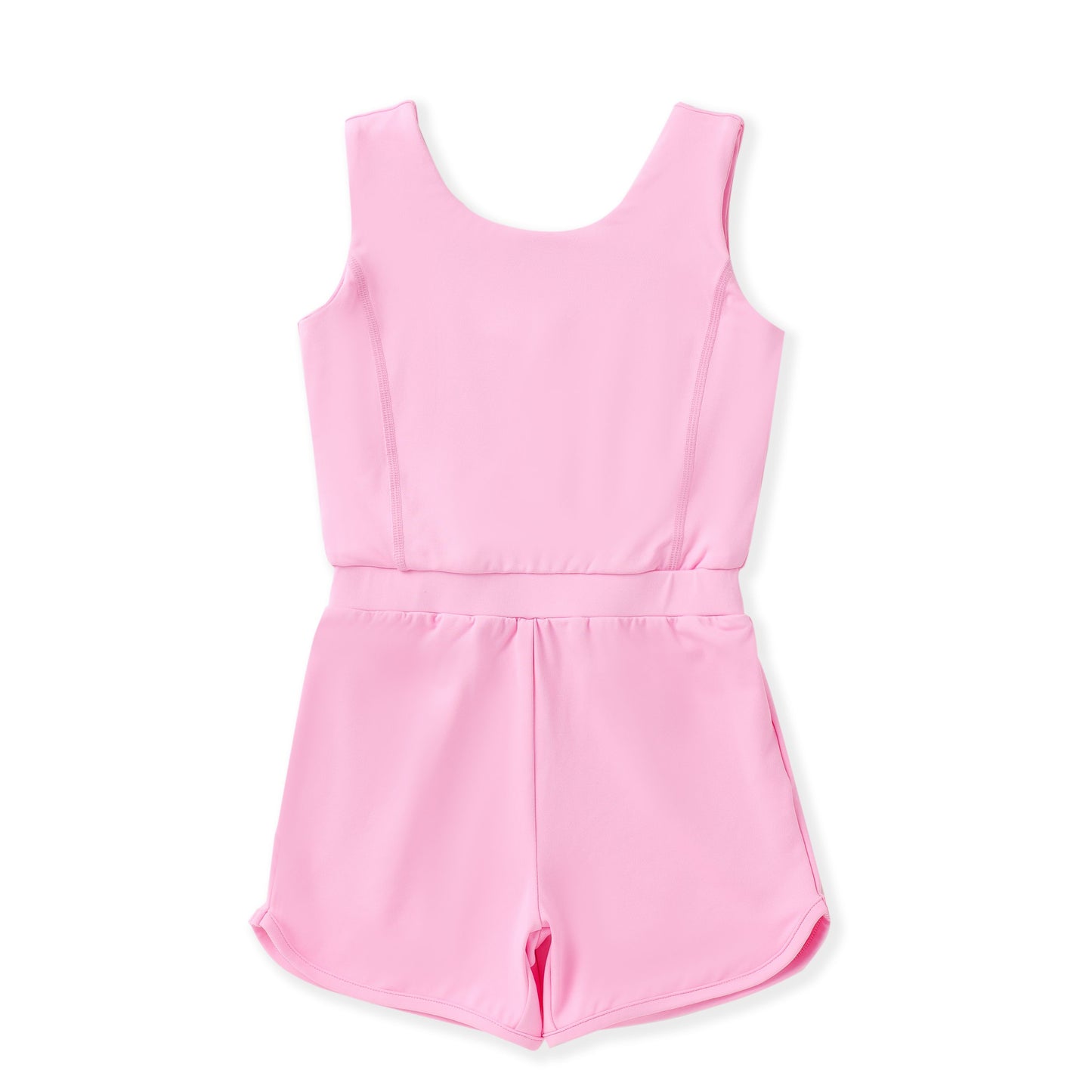 Swoon Baby Pink Athletic Shortie Romper