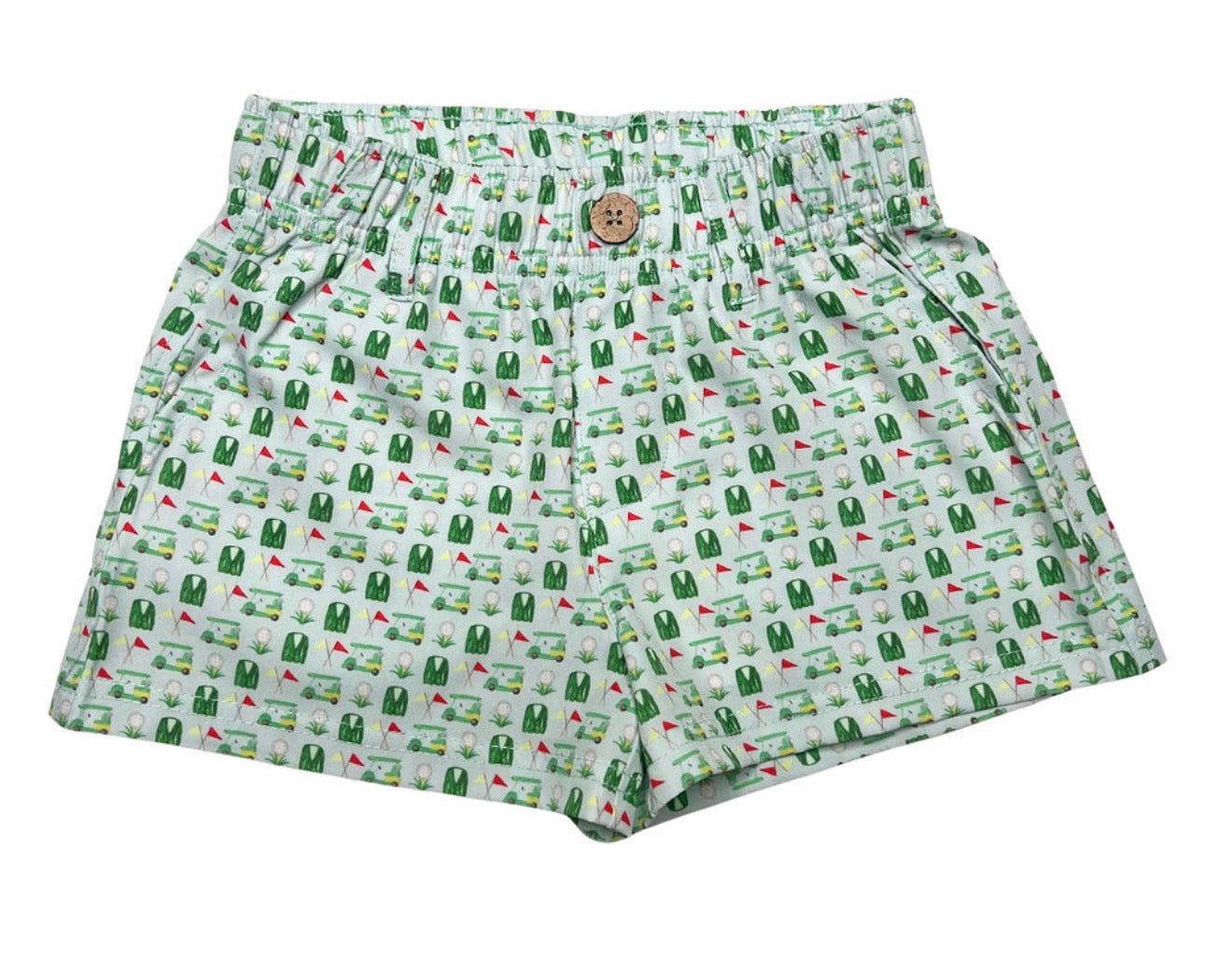 Southbound Green Golf Performance Short