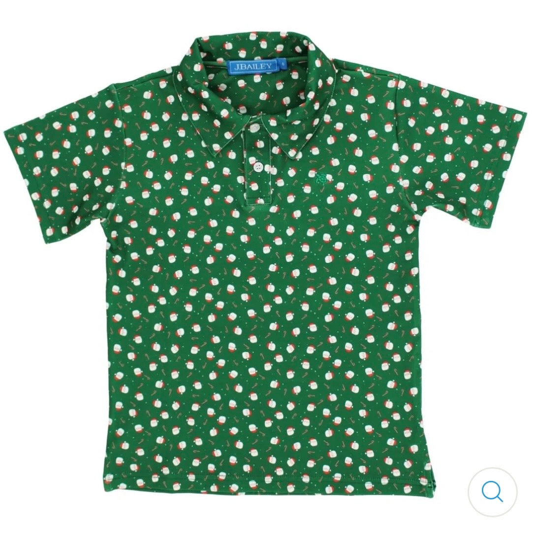 J Bailey Santa Performance Polo