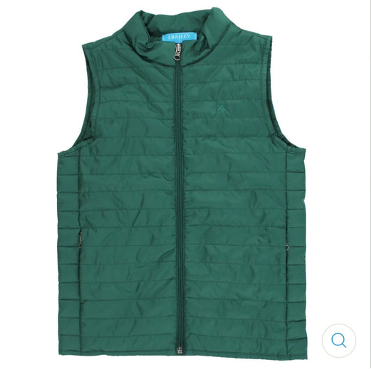 J Bailey Forest Quilted Vest
