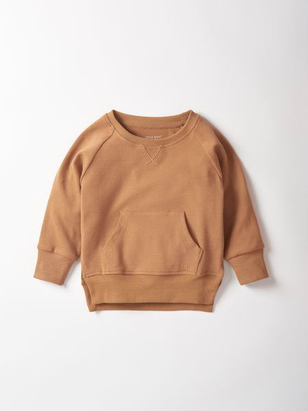 Little Bipsy Carmel Pocket Pullover