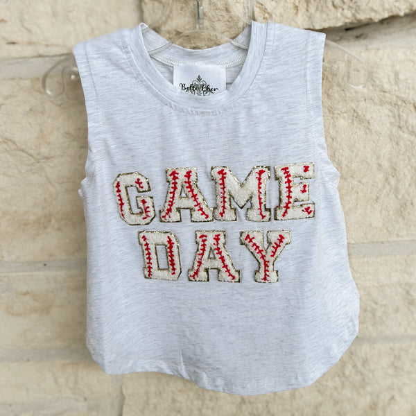 Belle Cher Game Day Chenille Tank