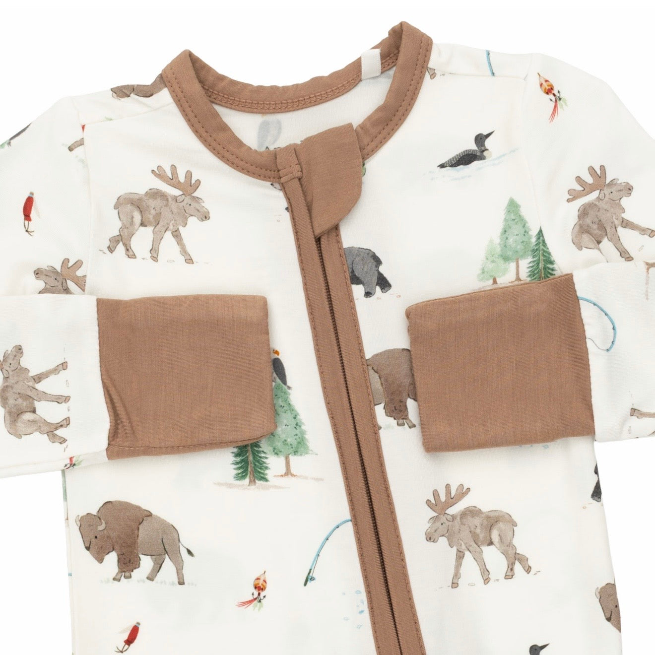 Angel Dear Northern Woodland Animals Playsuit
