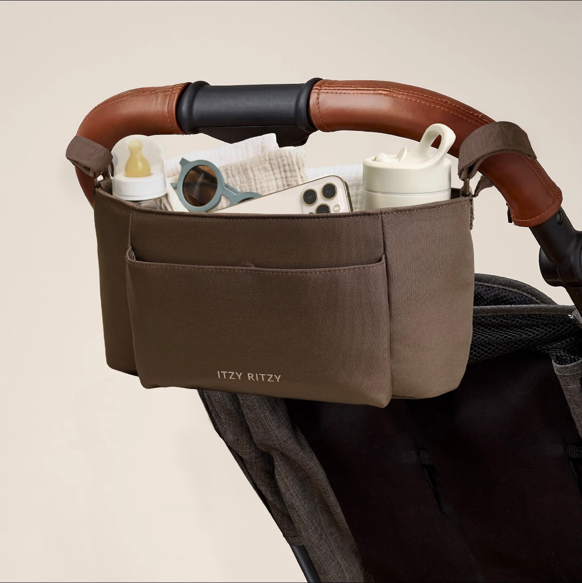 Itzy Ritzy Mocha Carry-All Caddy