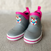 Buoy Boots - Grey/Pink