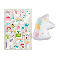 Mud Pie Unicorn Ouch Pouch Stickers