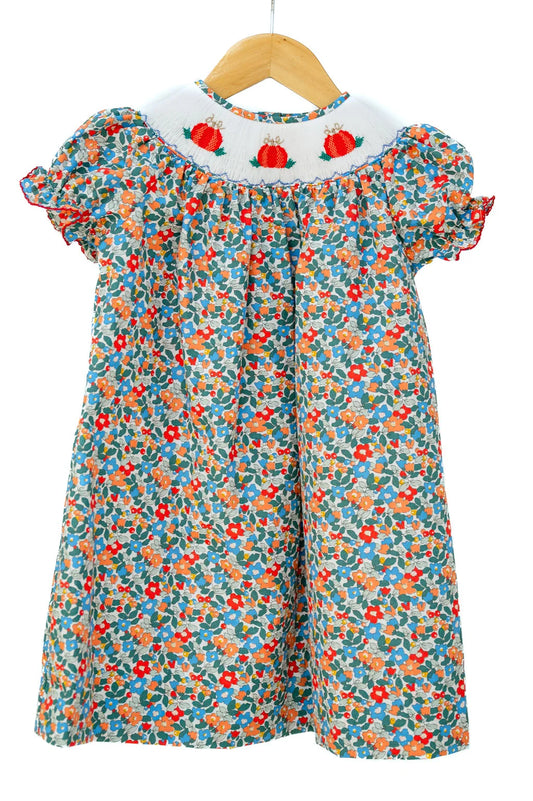 Ruth & Ralph Floral Pumpkins Dress