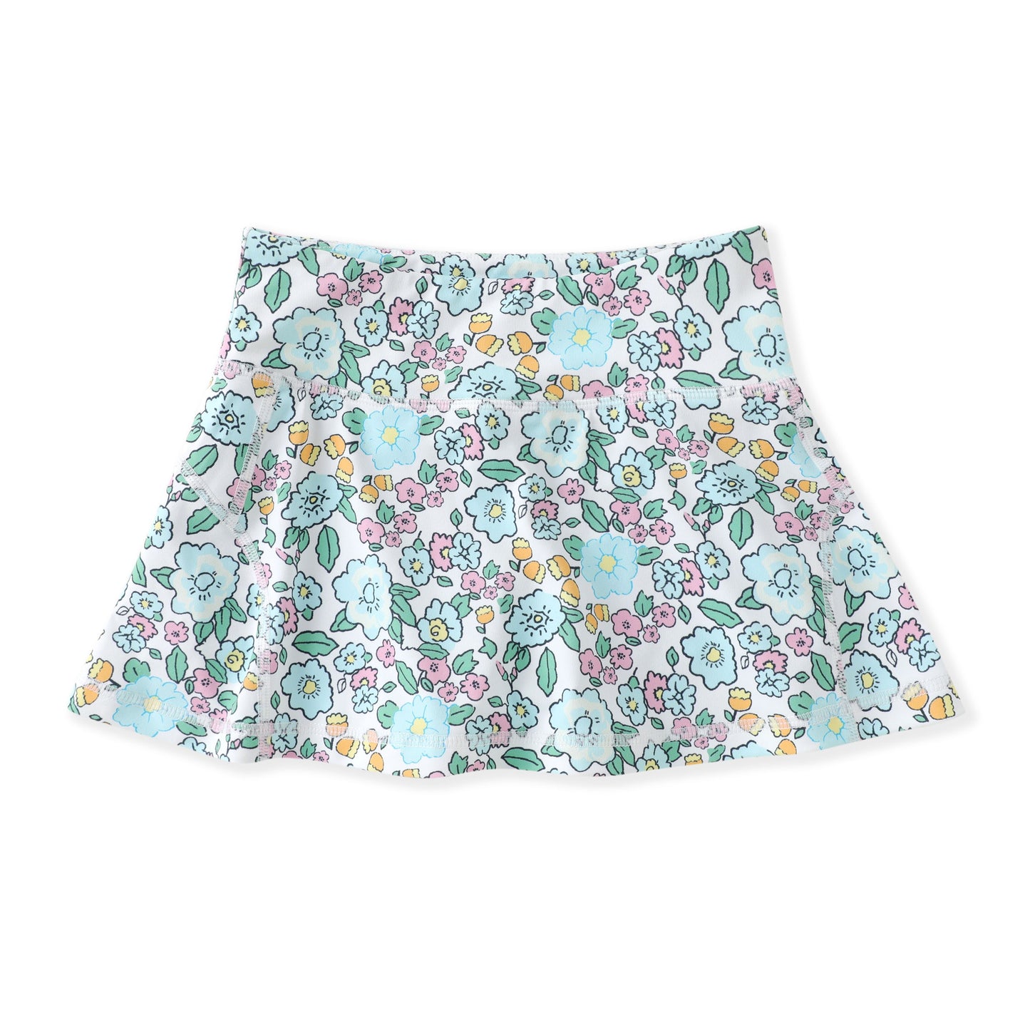 Swoon Baby Aqua Bloom Tennis Skirt