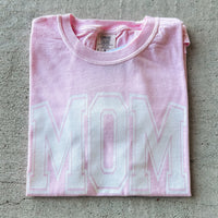 Pink Mom Varsity Tee