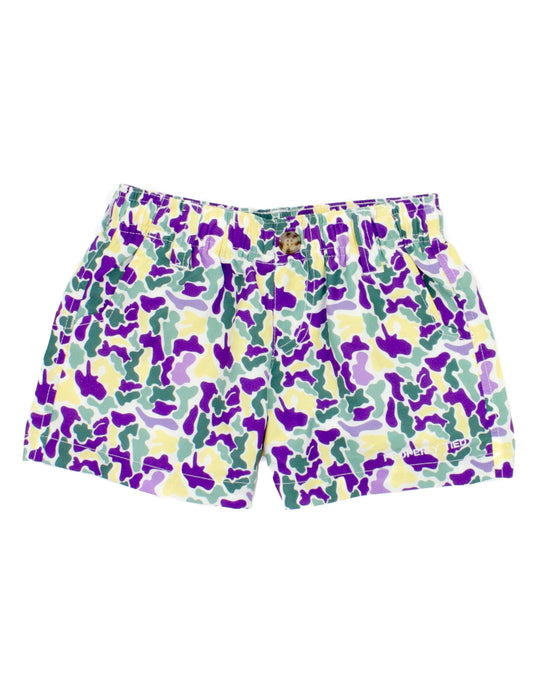 Properly Tied Mardi Gras Camo Mallard Short