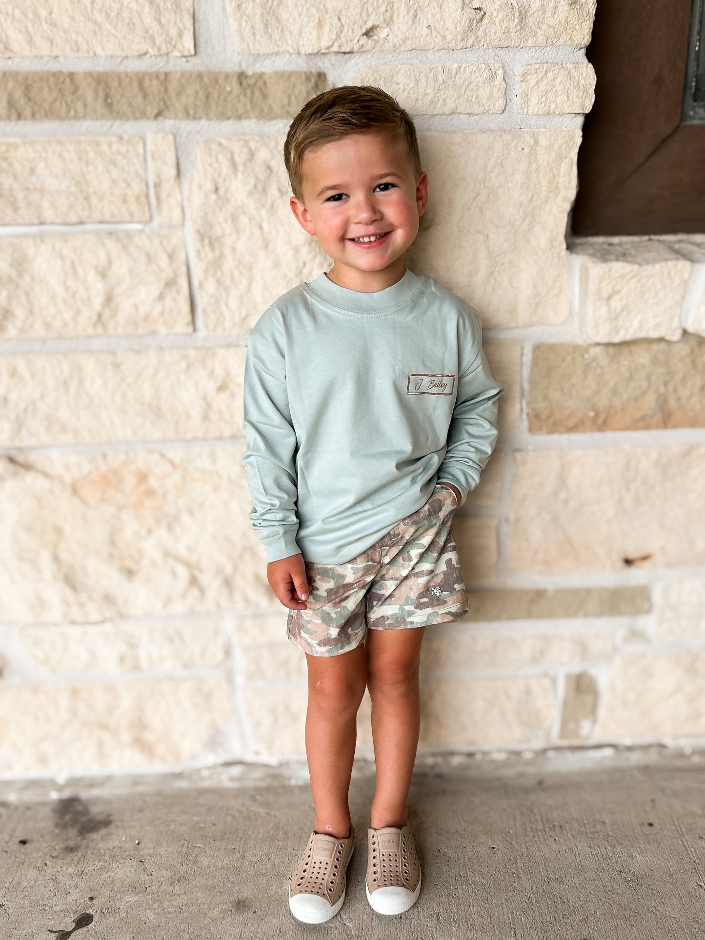 J Bailey Camo Performance Short