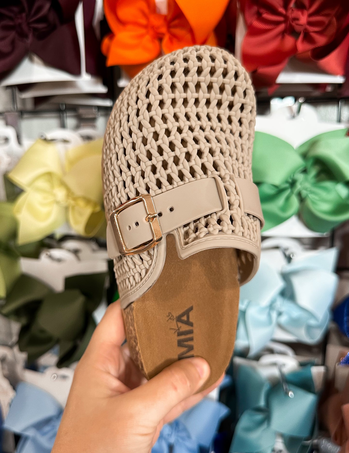 Mia Brown Clog Sandal