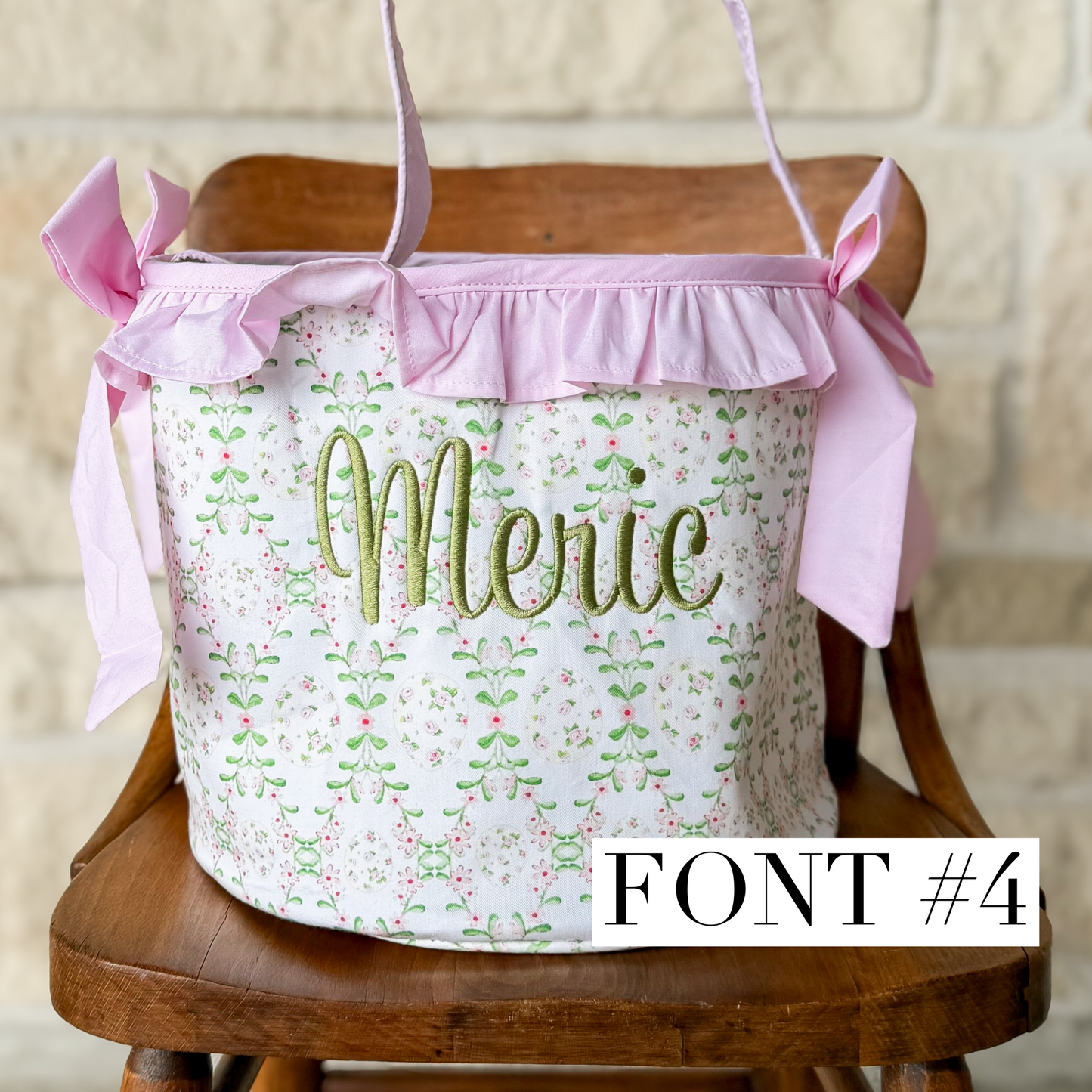 Monogram + Embroidery