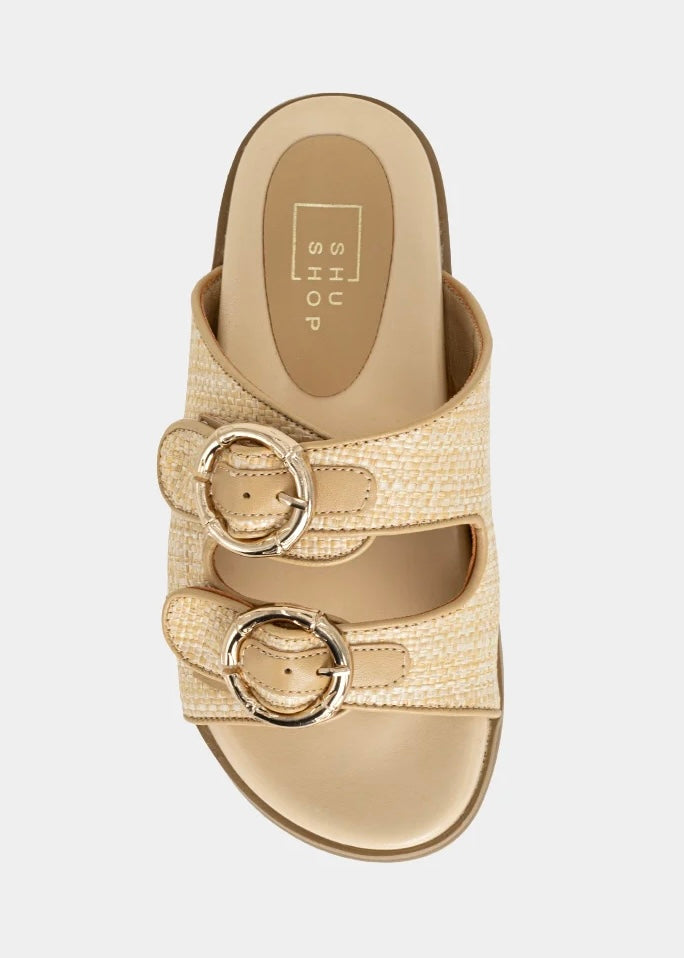 Shu Shop Lori Natural Woven Sandal
