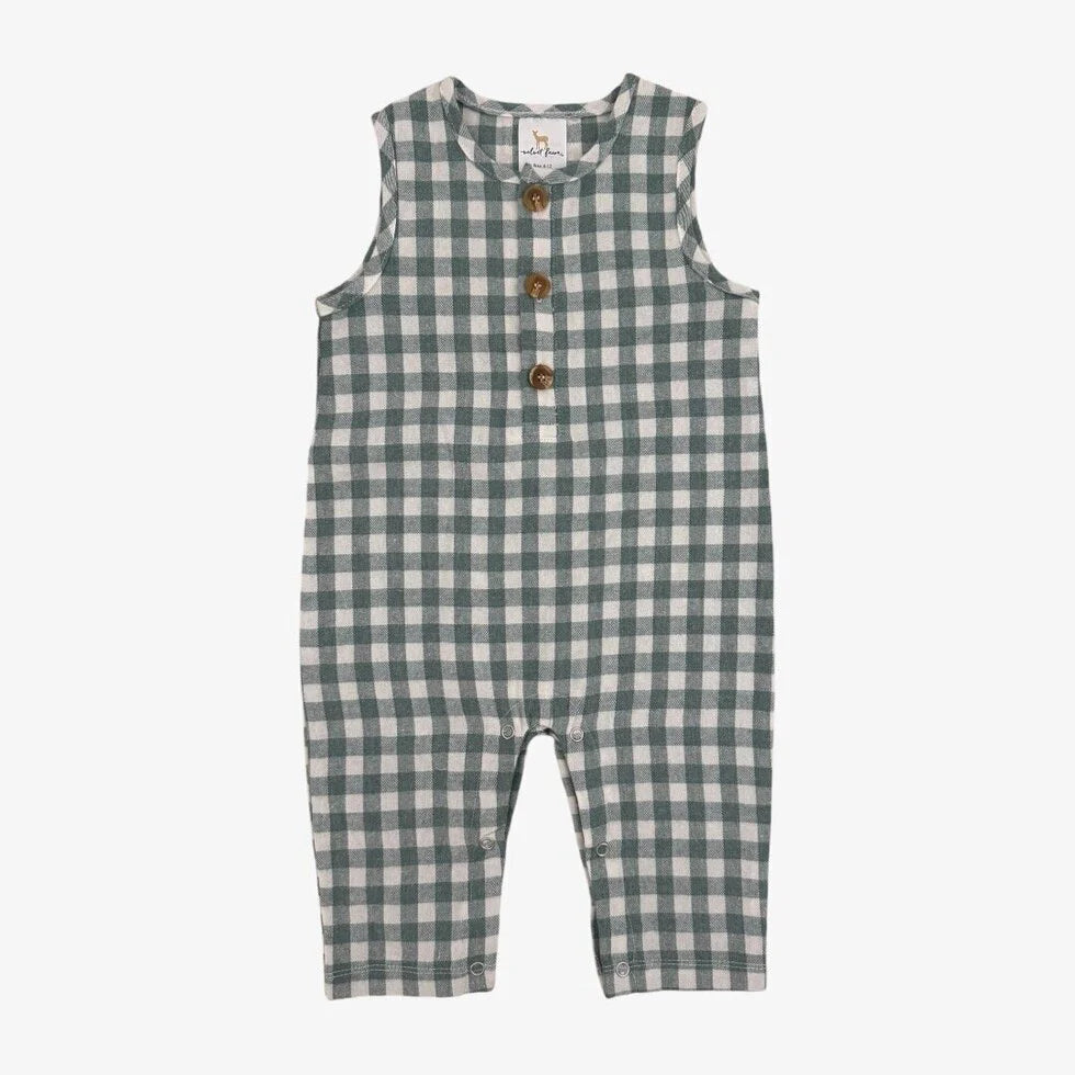 Velvet Fawn Green Plaid Cruz Jumper