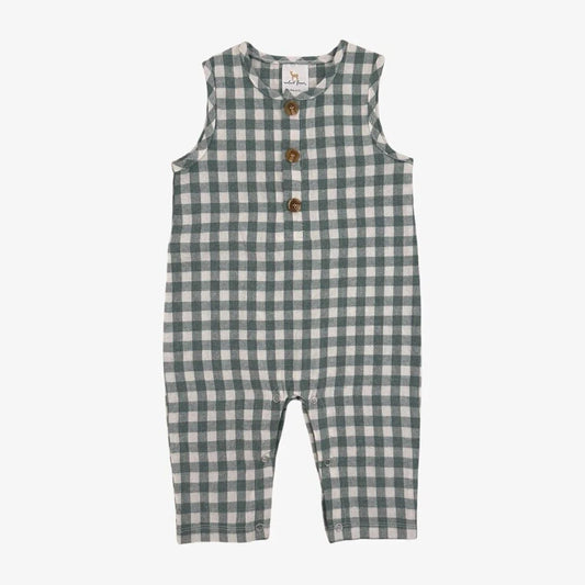 Velvet Fawn Green Plaid Cruz Jumper