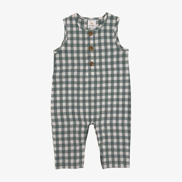 Velvet Fawn Green Plaid Cruz Jumper
