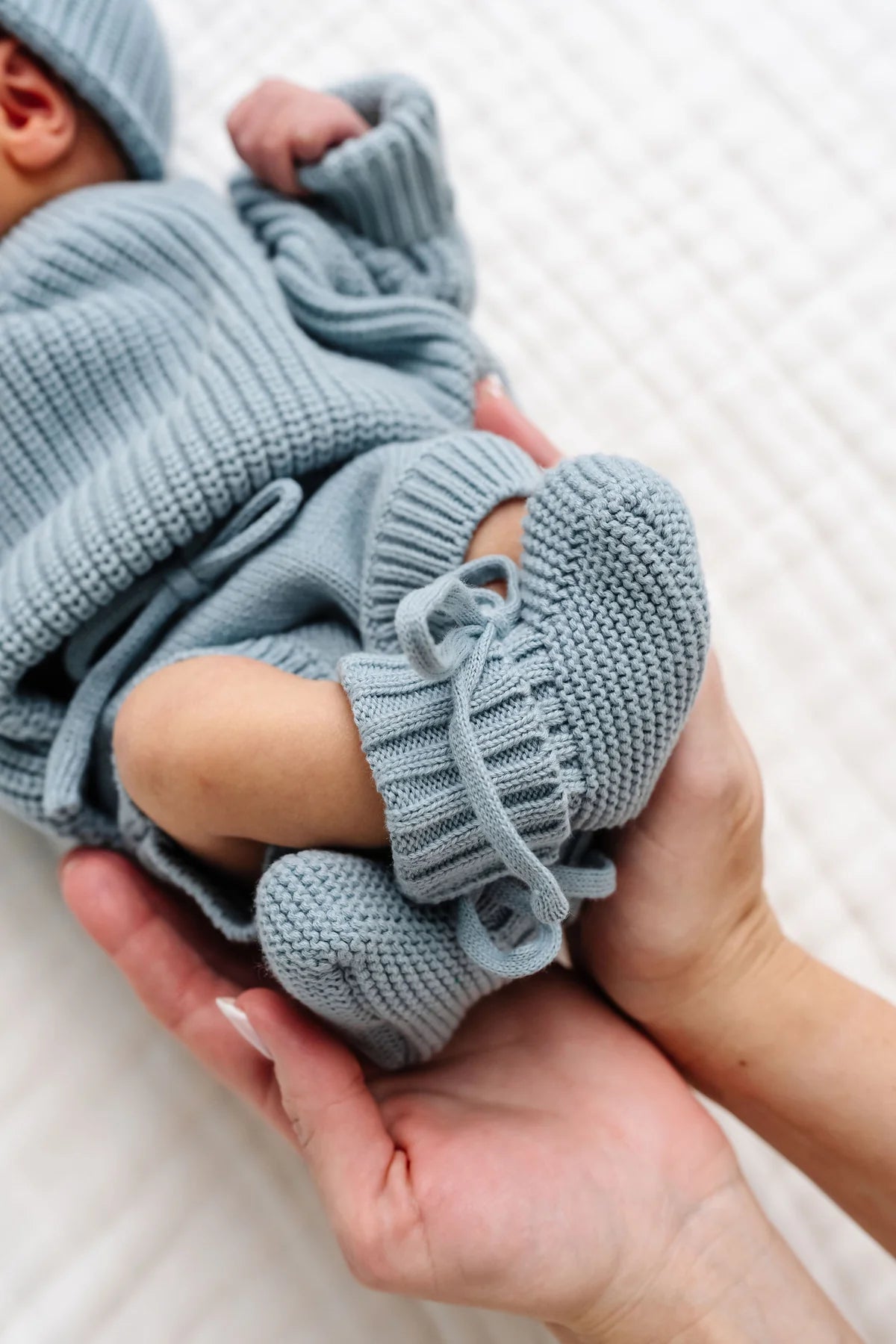 Lou Lou Steele Knit Booties